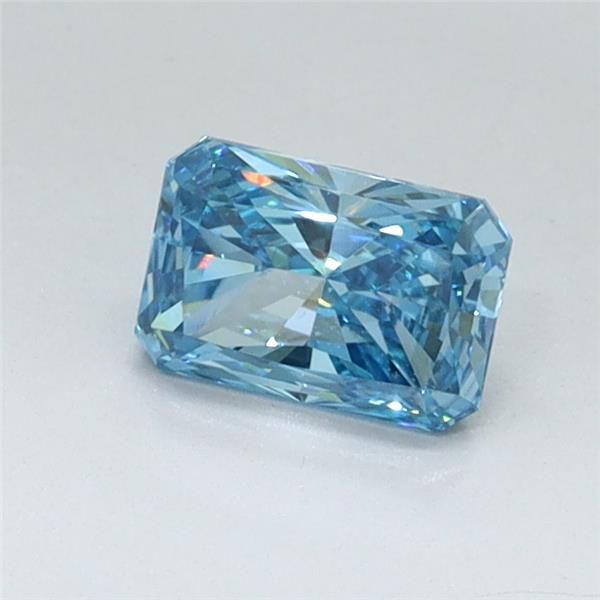 0.48 CT Fancy Vivid Blue RADIANT