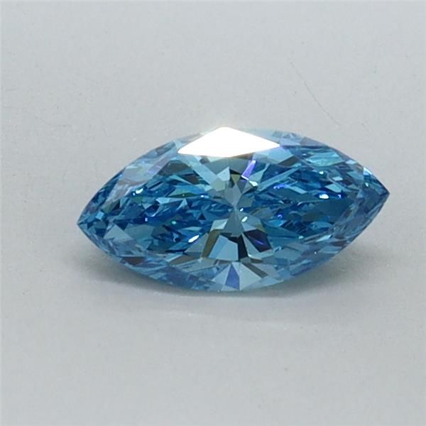 0.33 CT Fancy Vivid Blue MARQUISE