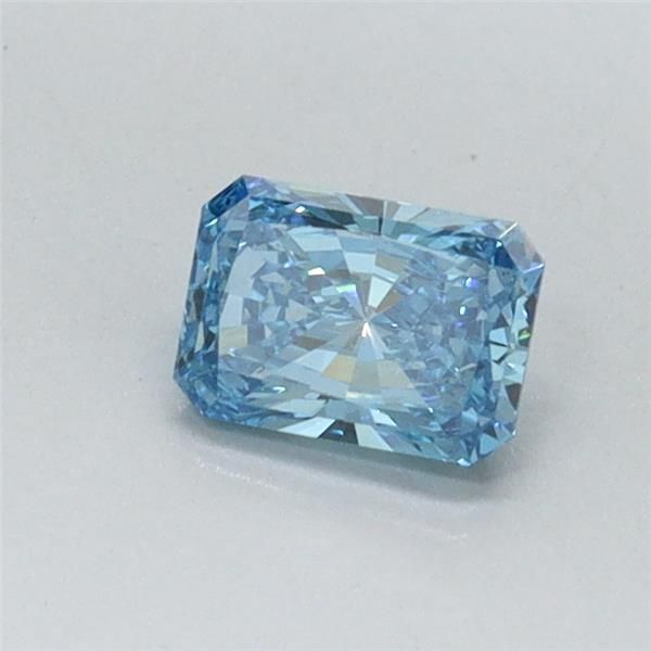 0.42 CT Fancy Vivid Blue RADIANT