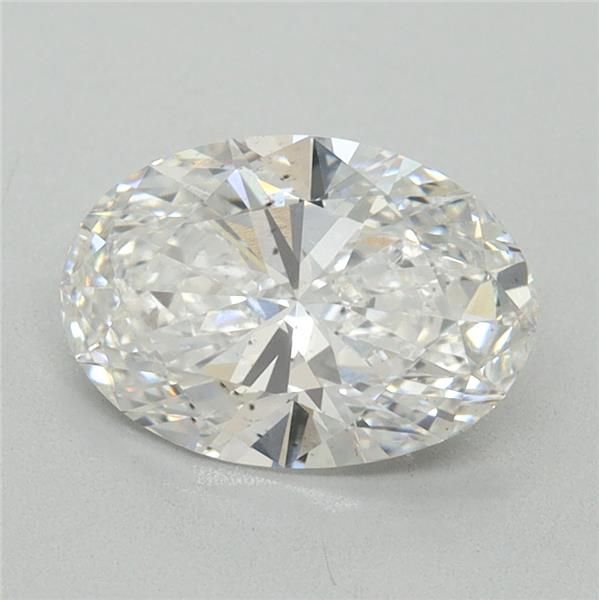 1.63 ct. oval Lab Grown Diamond front image