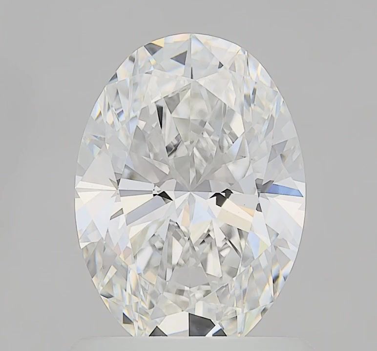 1.04 ct. oval Lab Grown Diamond front image