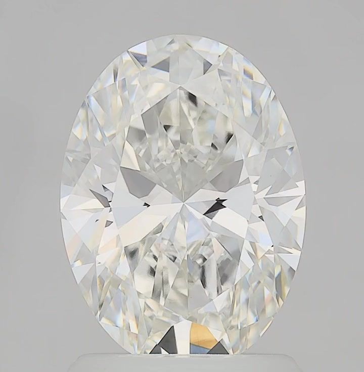 1.54 ct. oval Lab Grown Diamond front image