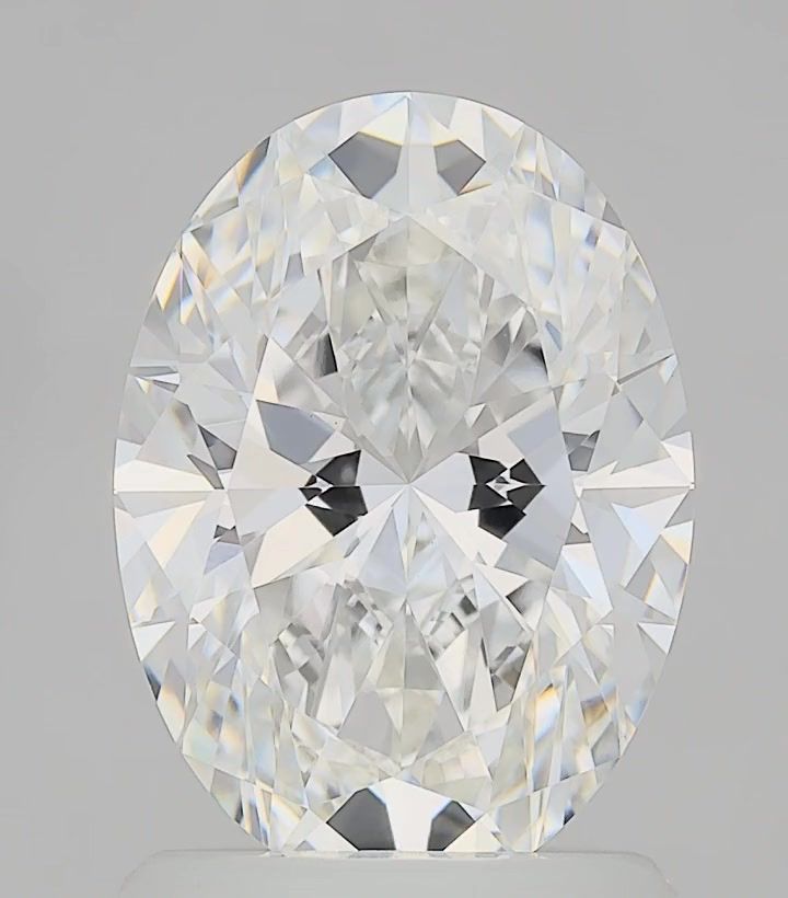 1.57 ct. oval Lab Grown Diamond front image