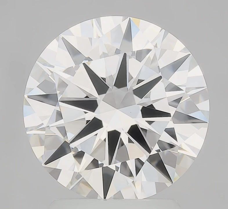 2.54 ct. round Lab Grown Diamond front image