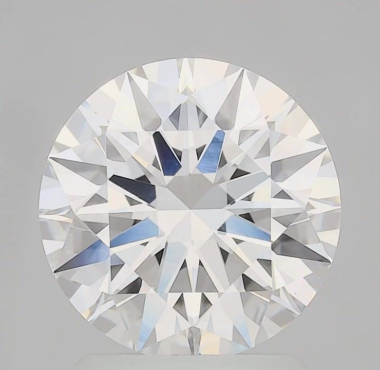 2.08 ct. round Lab Grown Diamond front image