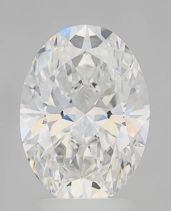 2.57 ct. oval Lab Grown Diamond front image