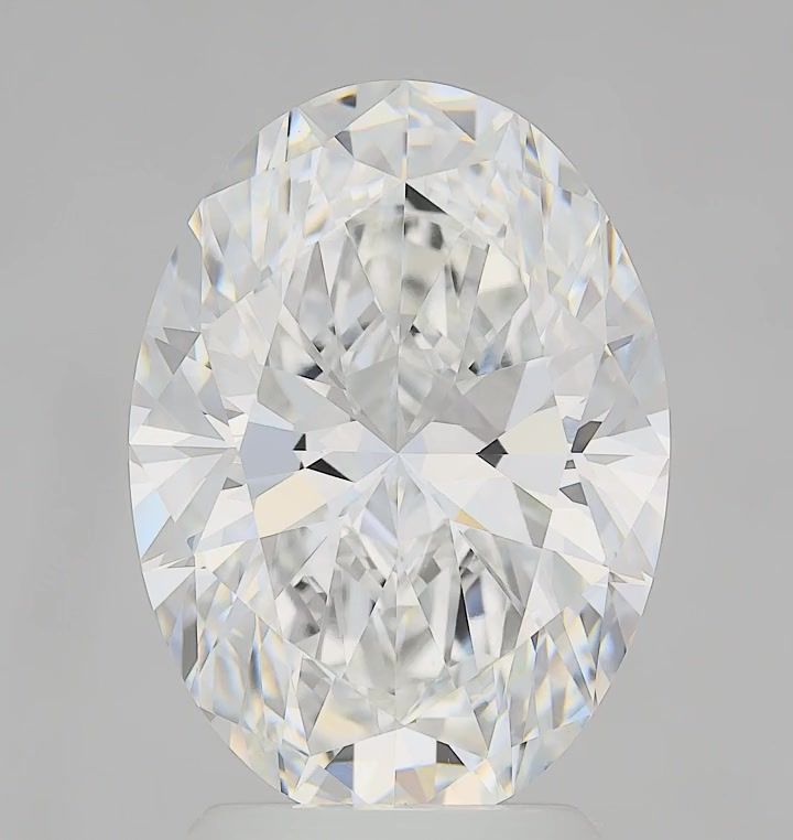 3.07 ct. oval Lab Grown Diamond front image