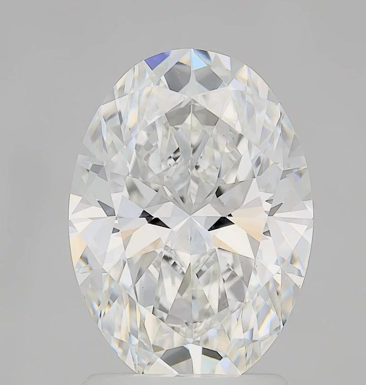 2.03 ct. oval Lab Grown Diamond front image