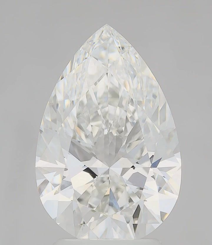 3.09 ct. pear Lab Grown Diamond front image