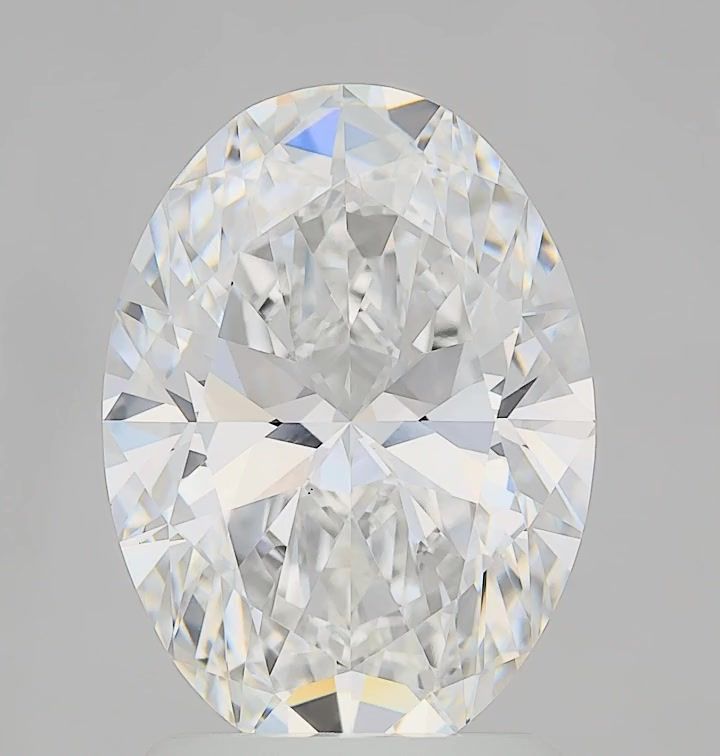 2.02 ct. oval Lab Grown Diamond front image