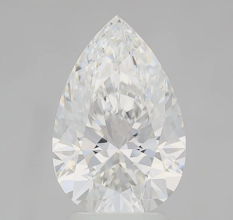 3.02 ct. pear Lab Grown Diamond front image