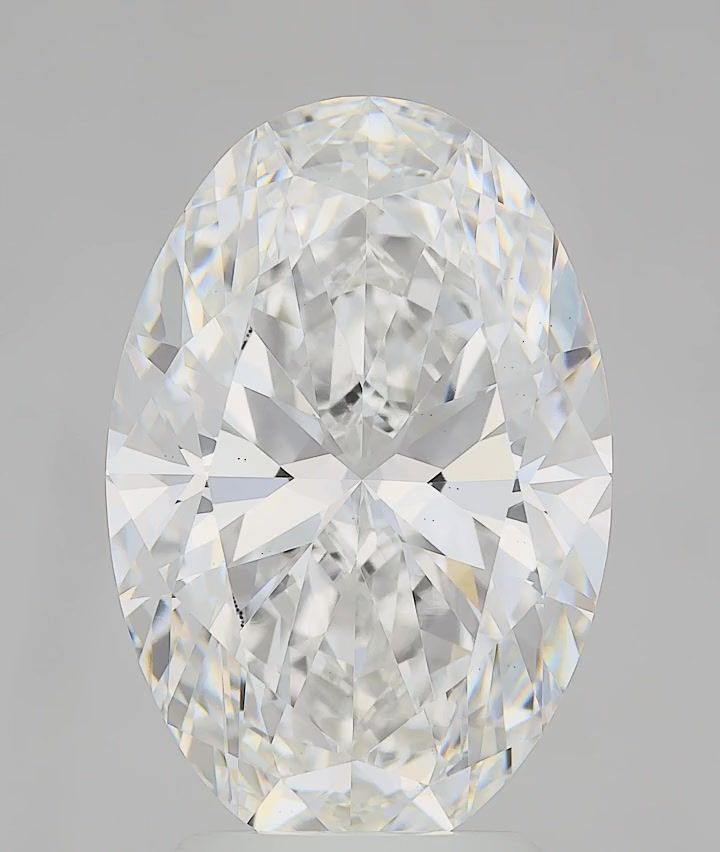 3.56 ct. oval Lab Grown Diamond front image