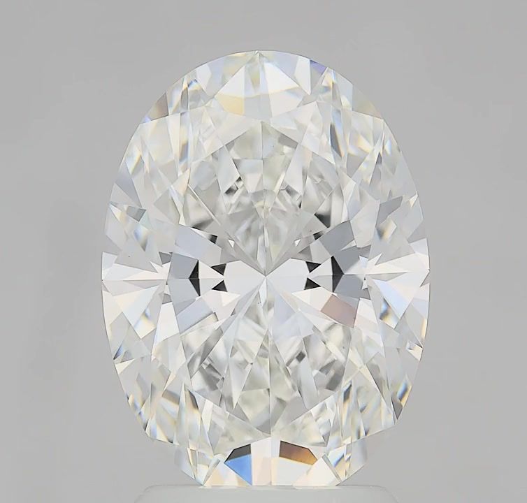2.54 ct. oval Lab Grown Diamond front image