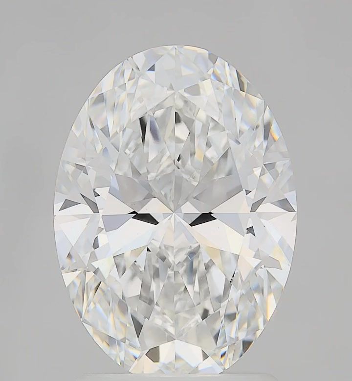 2.05 ct. oval Lab Grown Diamond front image