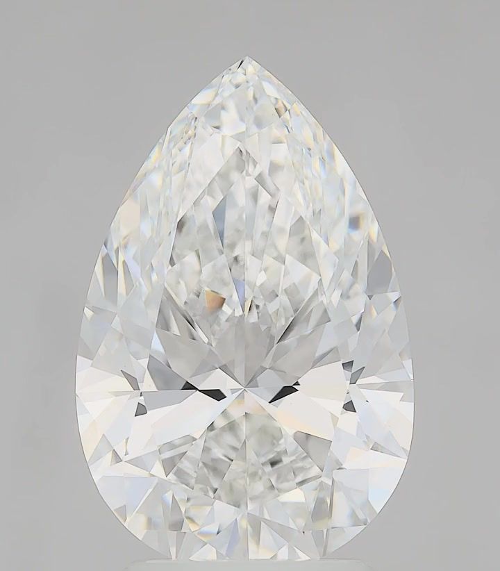 3.04 ct. pear Lab Grown Diamond front image