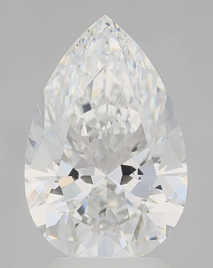 3.08 ct. pear Lab Grown Diamond front image