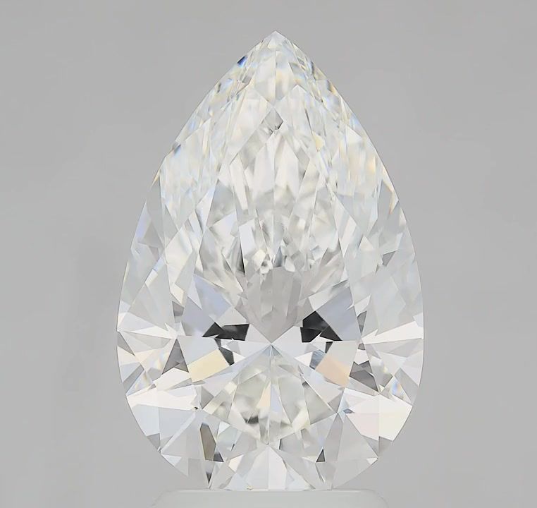 3.08 ct. pear Lab Grown Diamond front image