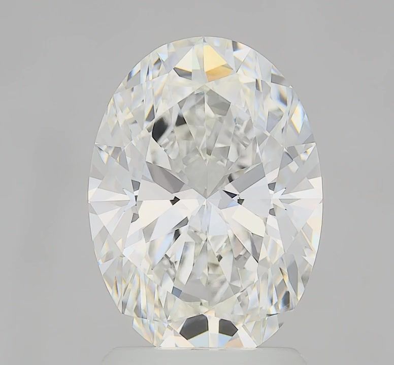 2.09 ct. oval Lab Grown Diamond front image