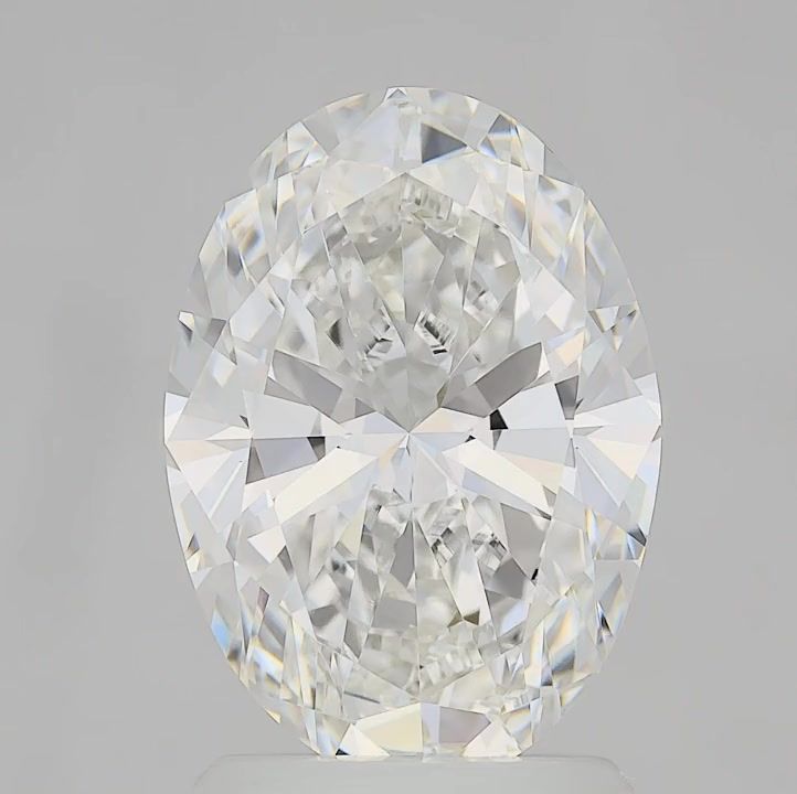 2.00 ct. oval Lab Grown Diamond front image