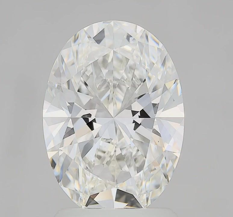 2.01 ct. oval Lab Grown Diamond front image