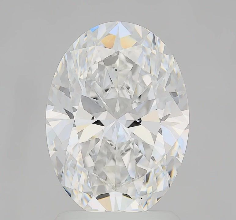 2.03 ct. oval Lab Grown Diamond front image