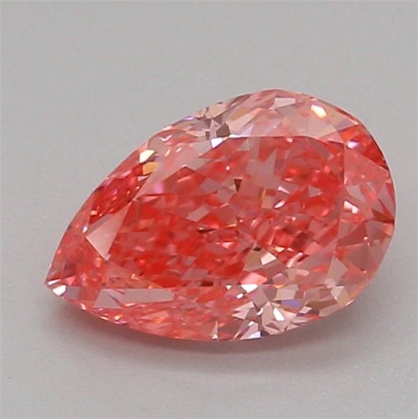 0.53 CT Fancy Vivid Pink PEAR