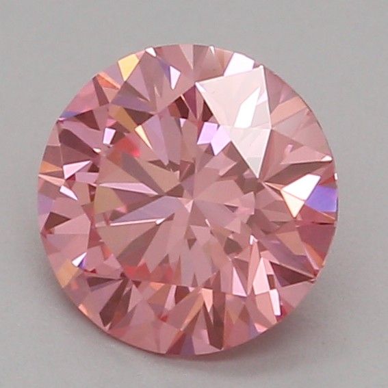 0.54 CT Fancy Vivid Pink ROUND