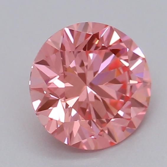 0.52 CT Fancy Vivid Pink ROUND