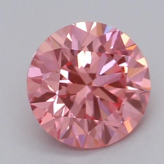 0.53 CT Fancy Vivid Pink ROUND