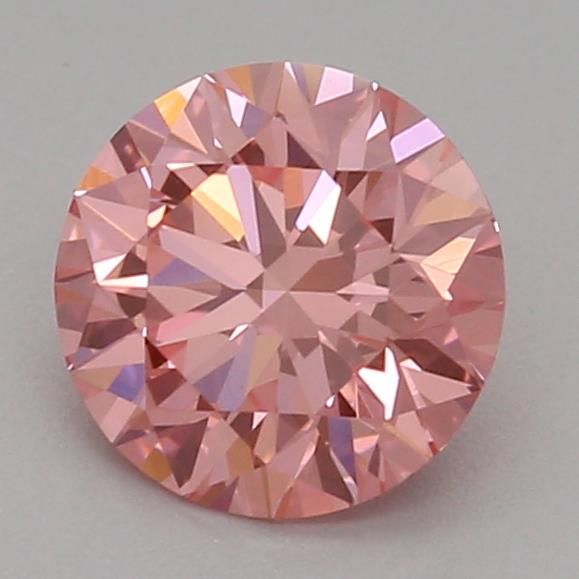 0.54 CT Fancy Vivid Pink ROUND