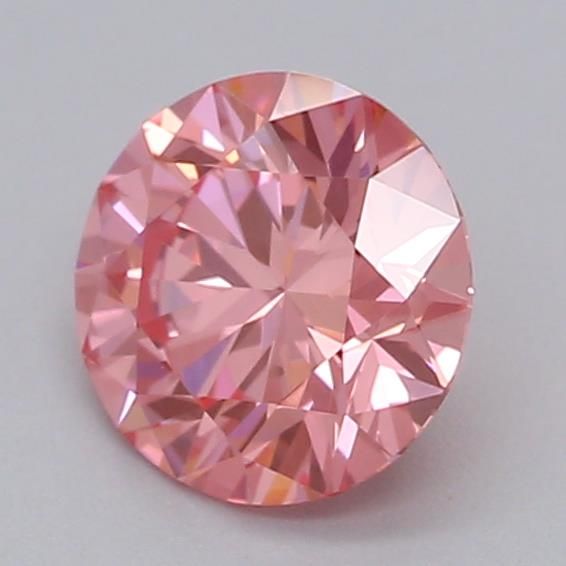 0.52 CT Fancy Vivid Pink ROUND