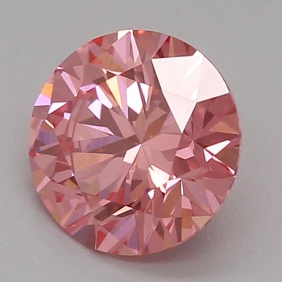 0.53 CT Fancy Vivid Pink ROUND