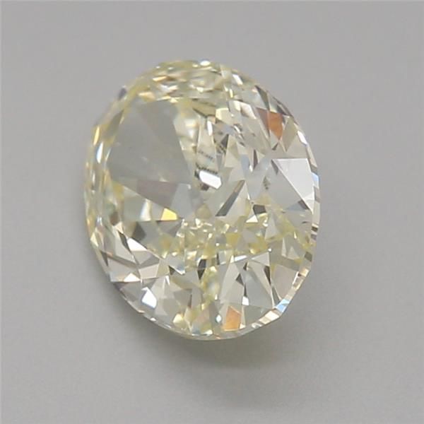 0.72 CT Fancy Light Yellow OVAL