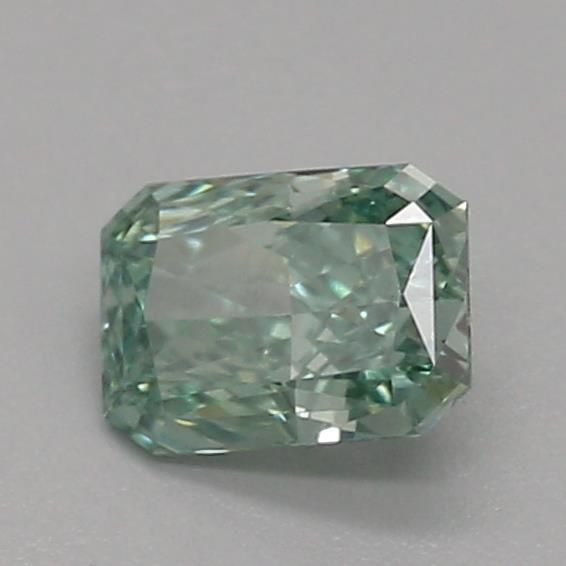 0.26 CT Fancy Vivid Green RADIANT