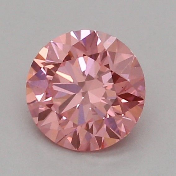 0.34 CT Fancy Vivid Pink ROUND