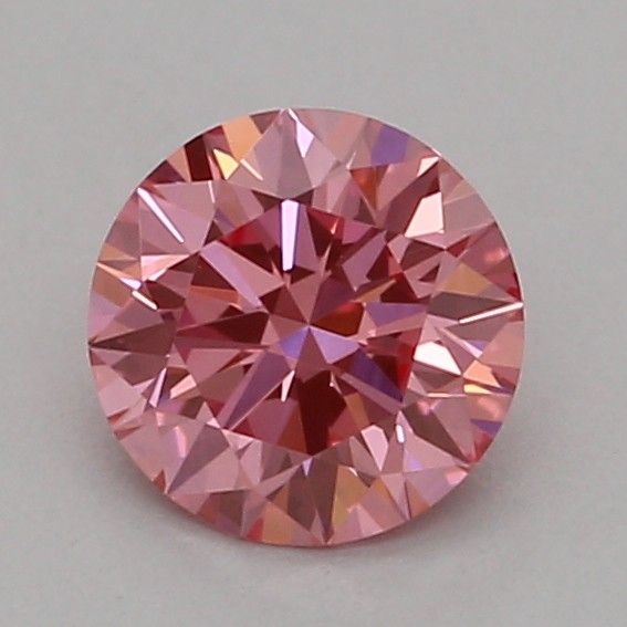 0.35 CT Fancy Vivid Pink ROUND