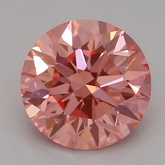 0.52 CT Fancy Vivid Pink ROUND