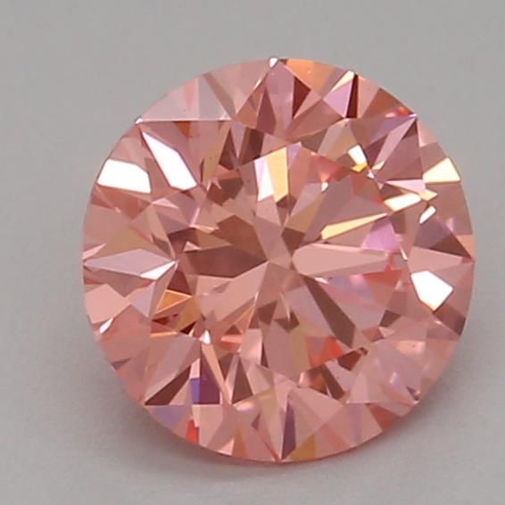 0.53 CT Fancy Vivid Pink ROUND