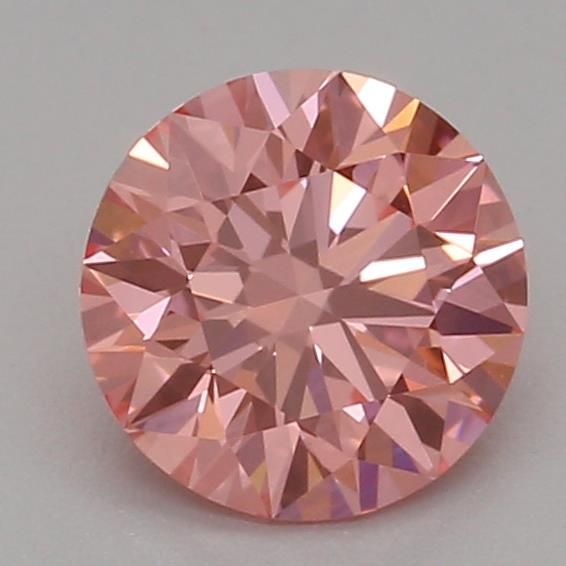 0.53 CT Fancy Vivid Pink ROUND