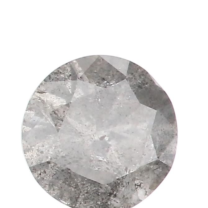 Diament 0.45 ct Fancy Gray/I3