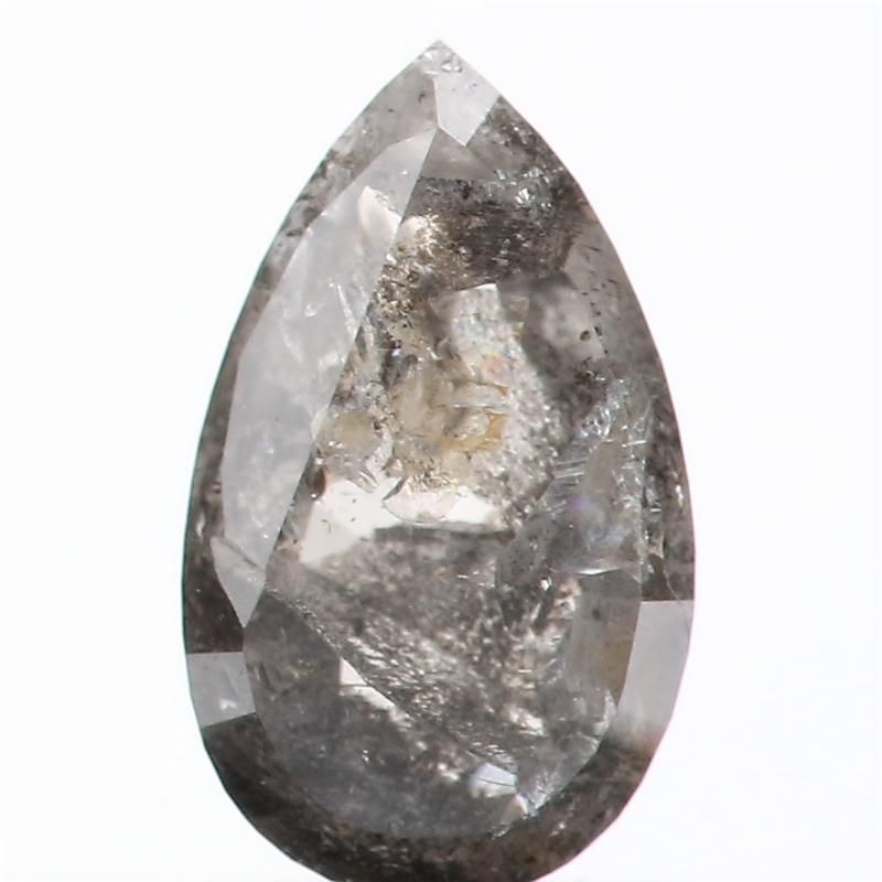 Diament 0.96 ct Salt and Pepper/I3