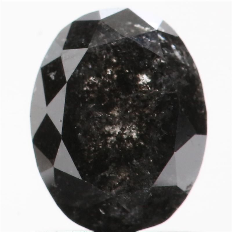 Diament 1.12 ct Salt and Pepper/I3