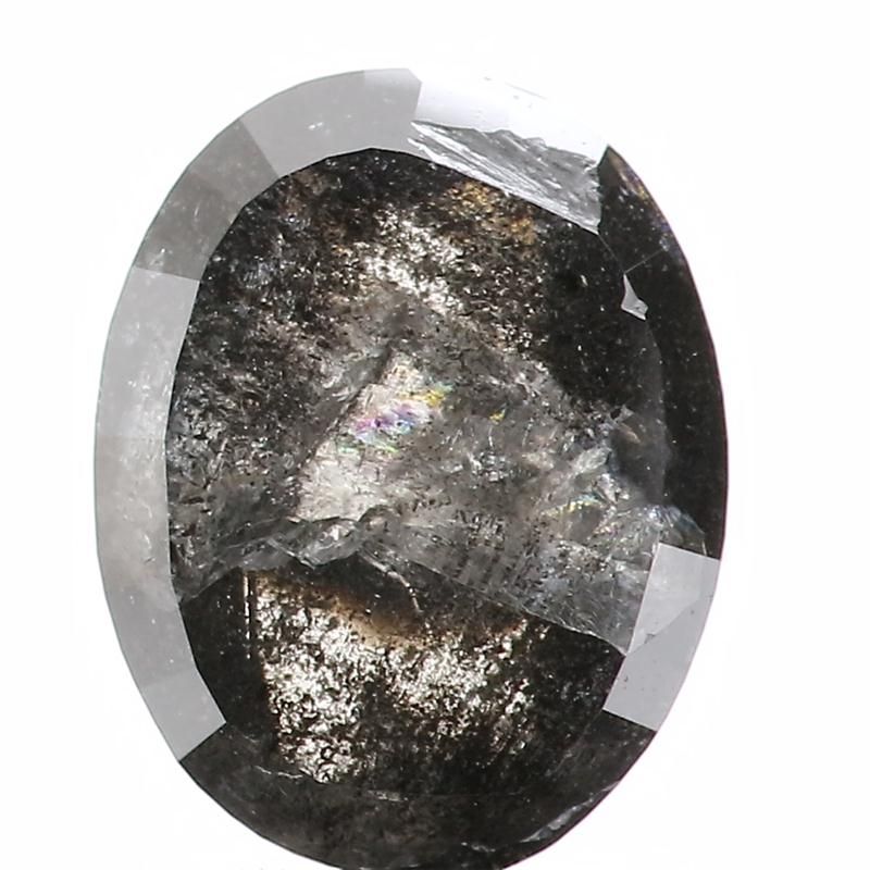 Diament 2.51 ct Salt and Pepper/I3