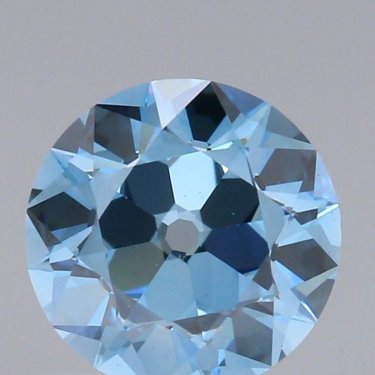 0.87 CT Fancy Vivid Blue ROUND