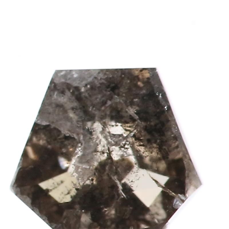 Diament 0.96 ct Salt and Pepper/I2