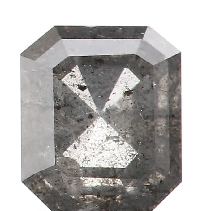 Diament 0.81 ct Salt and Pepper/I3