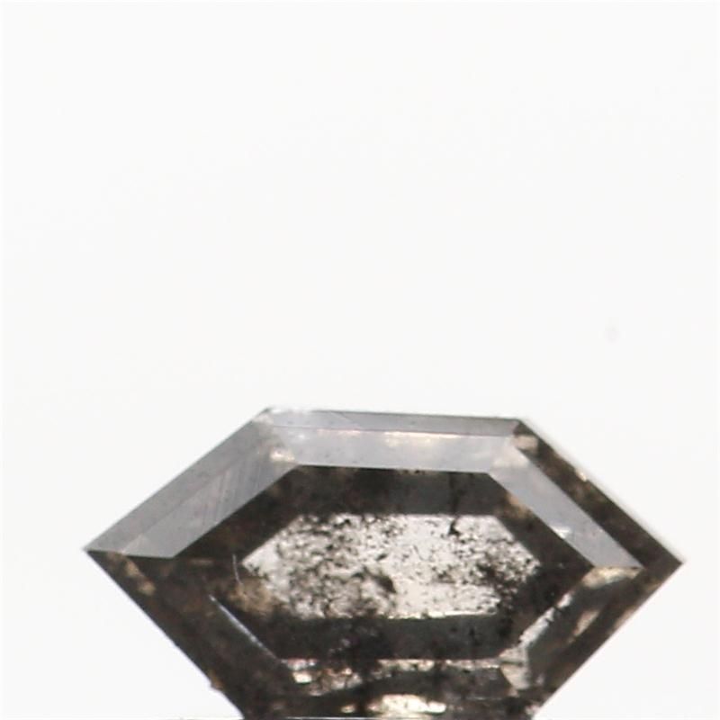 Diament 0.61 ct Salt and Pepper/I3
