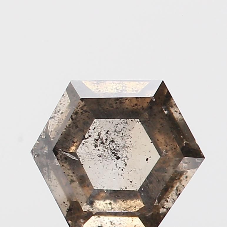 Diament 0.77 ct Salt and Pepper/I3