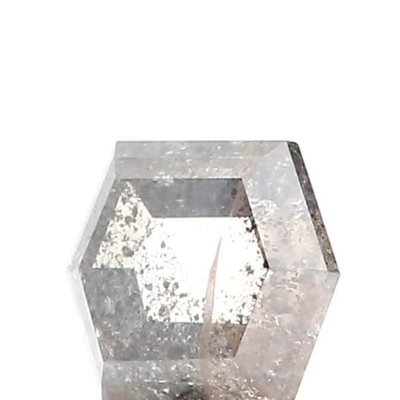 Diament 0.64 ct Salt and Pepper/I3