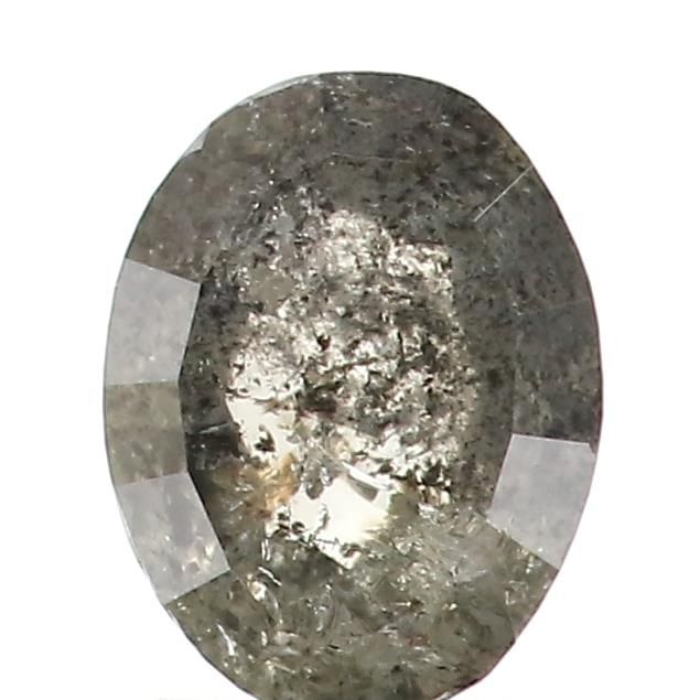 Diament 0.63 ct Salt and Pepper/I3